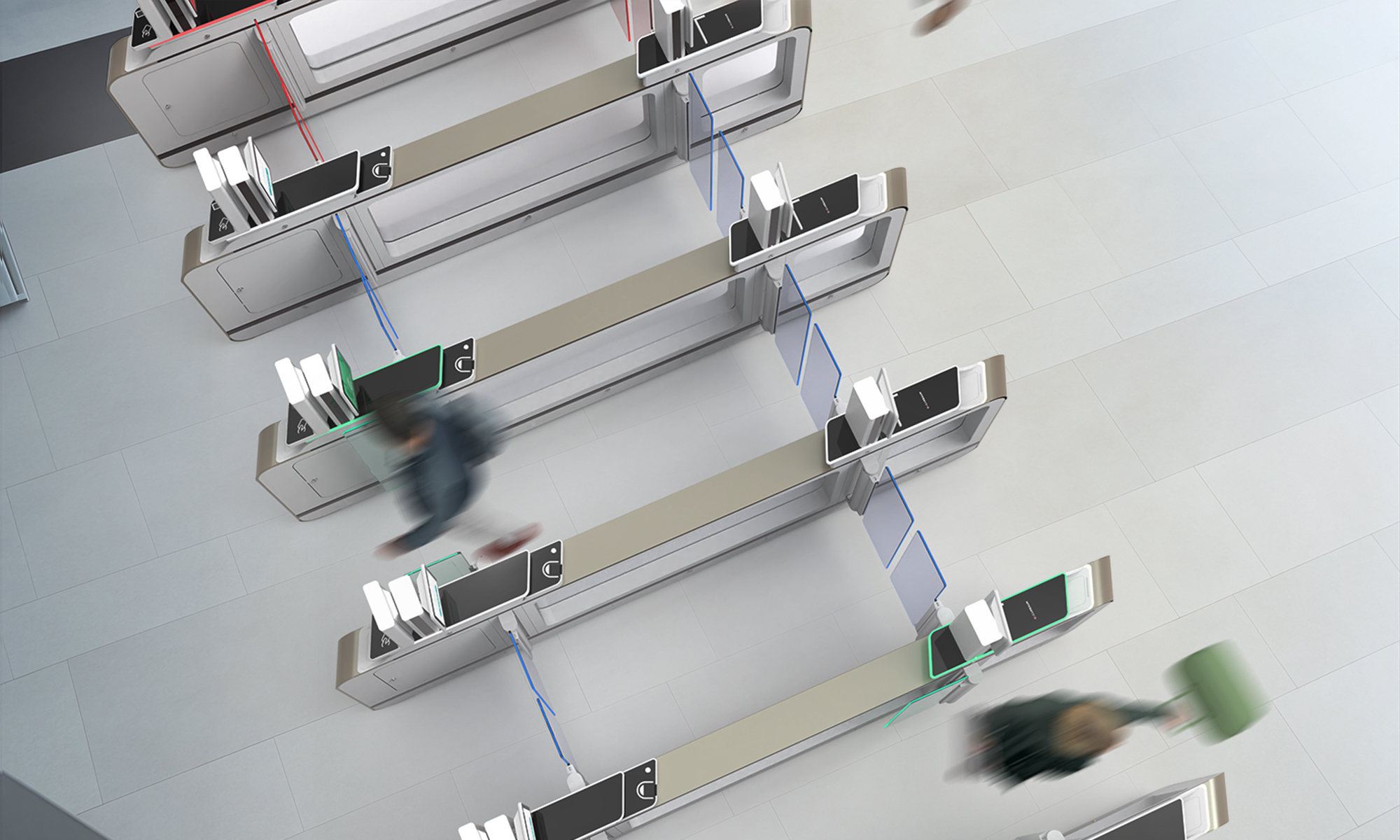 边检查验闸机系统